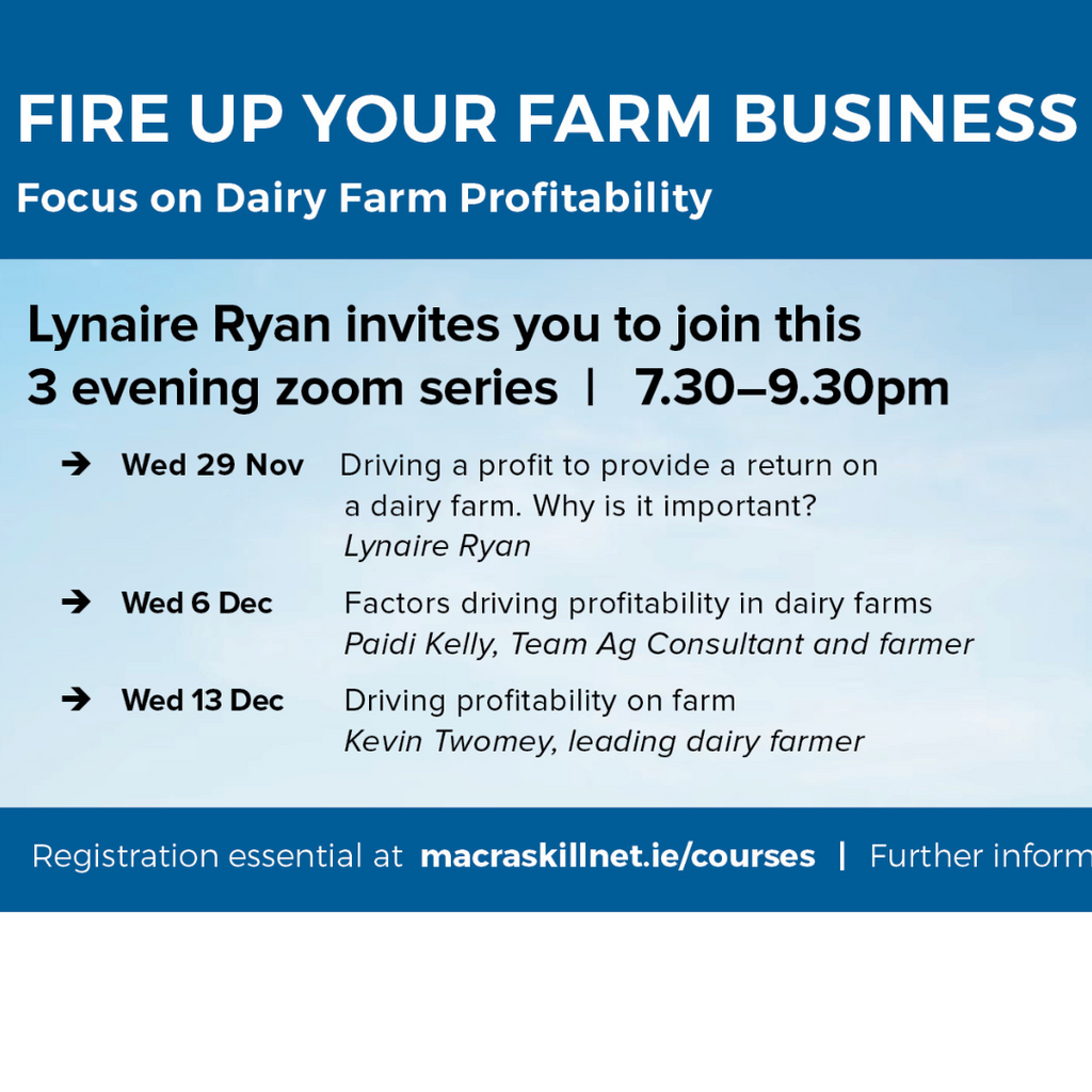 Fire up your Farm  Business: 3 evening zoom series
